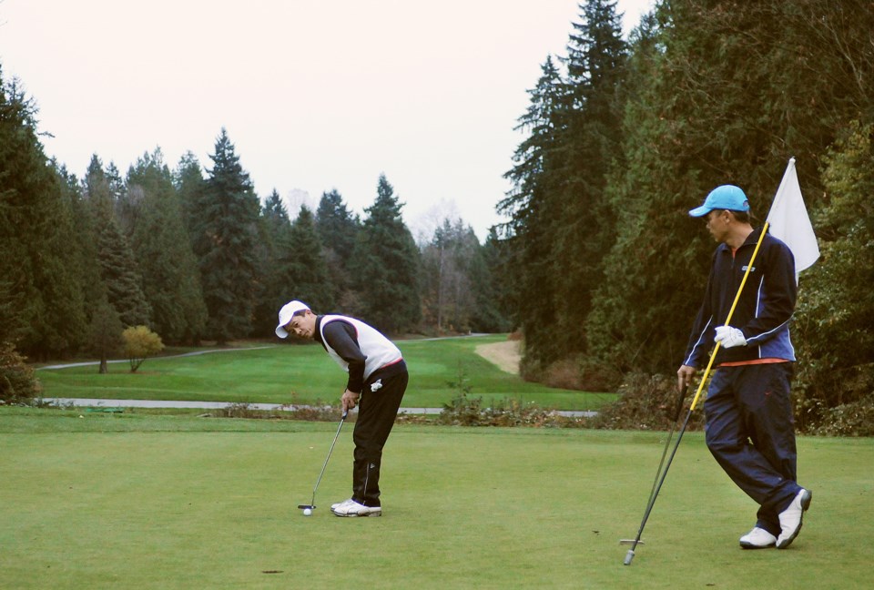 Fraserview Golf Course with lush greenery